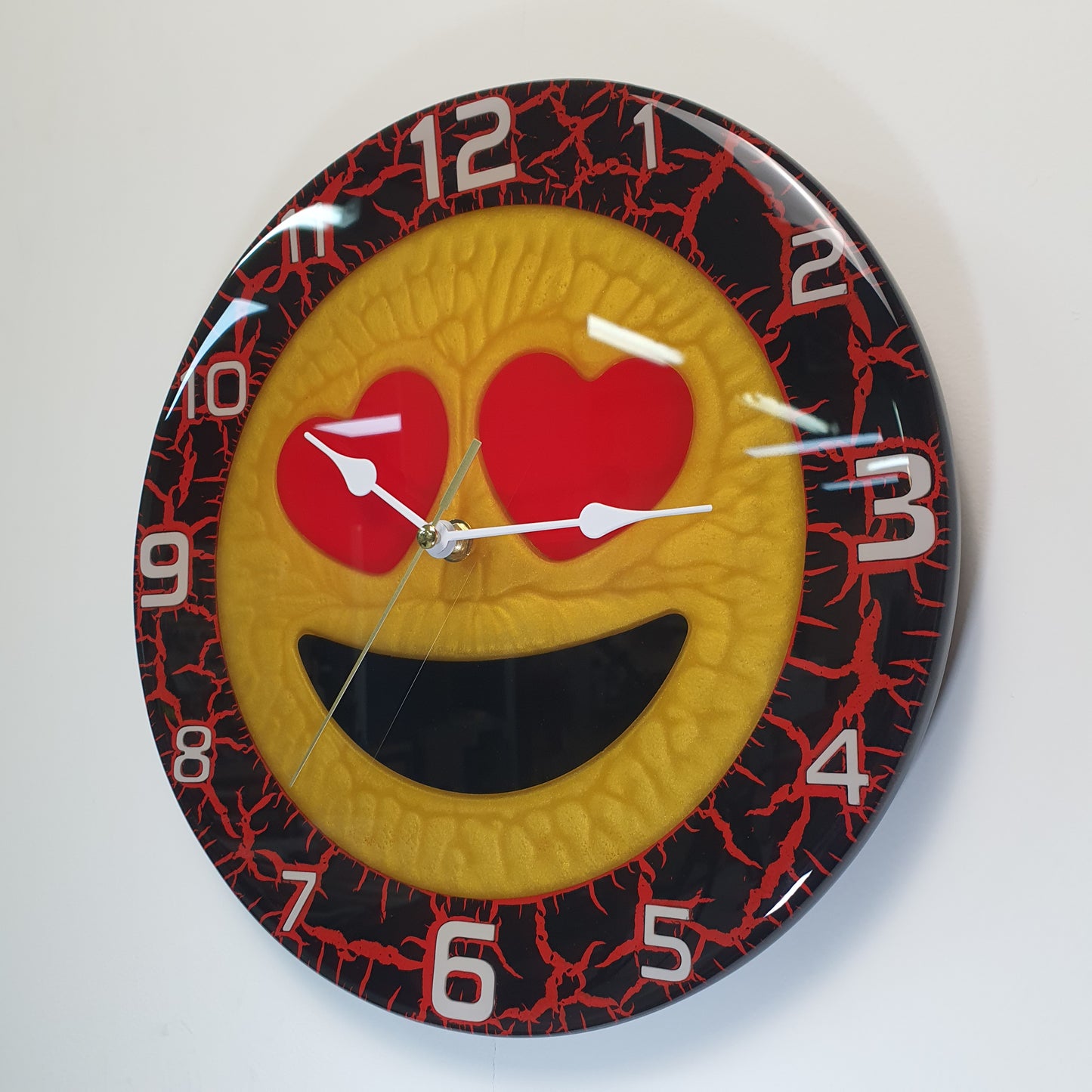 Cuore Rosso limited edition clock with signed certificate of authenticity