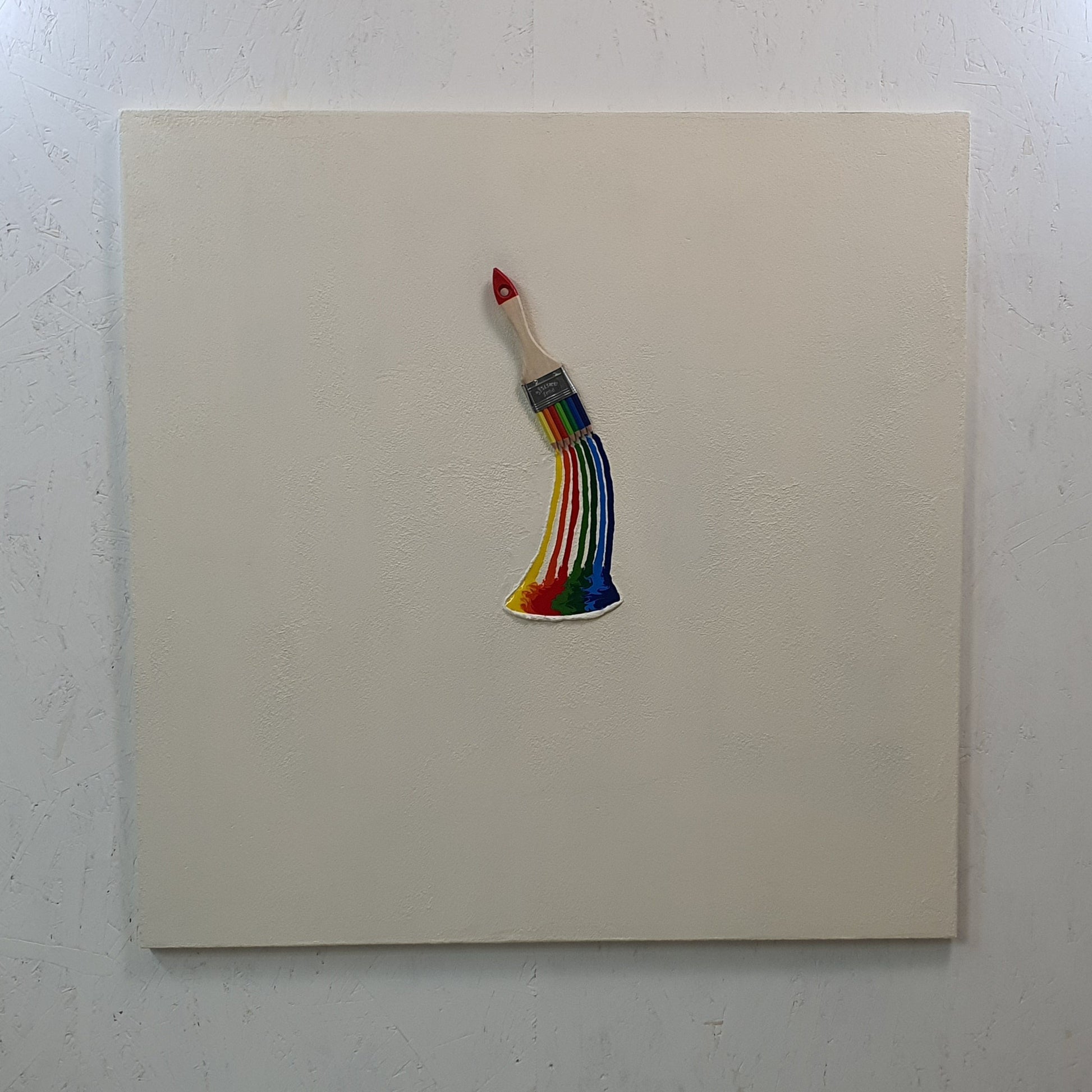 Collectible conceptual artwork La Forza del Colore – one-of-a-kind installation with certificate of authenticity